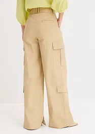Pantalon cargo 100% coton, bonprix