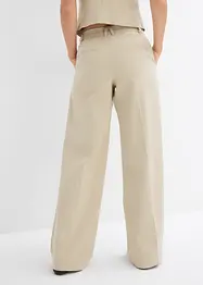 Pantalon à pinces et taille haute, bonprix