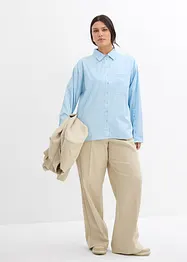 Pantalon à pinces et taille haute, bonprix