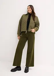Pantalon large en velours côtelé, bonprix