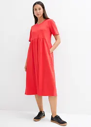 Robe évasée en jersey de coton épais, bonprix