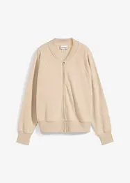 Sweat zippé, style blouson, bonprix