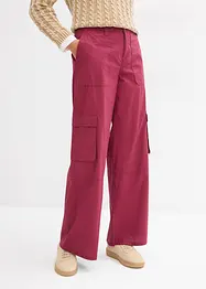 Pantalon cargo en coton extensible, bonprix