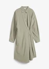 Robe-chemise asymétrique, bonprix