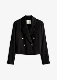 Blazer court avec boutons décoratifs, bonprix