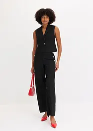 Pantalon à pont avec boutons décoratifs, bonprix