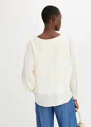 Tunique en crêpe avec strass, bonprix