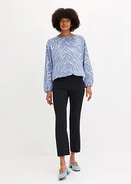 Blouse en satin imprimé, bonprix