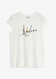 T-shirt à imprimé Paris, bonprix