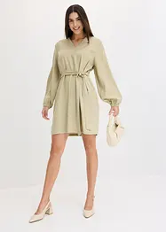 Robe en Lyocell avec lien à nouer (ens. 2 pces), bonprix