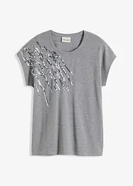 T-shirt à sequins, bonprix