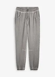 Pantalon sweat aspect délavé, bonprix