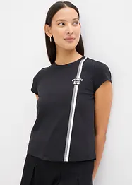 T-shirt court avec imprimé, bonprix