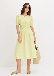 Robe midi à taille élastiquée, bonprix