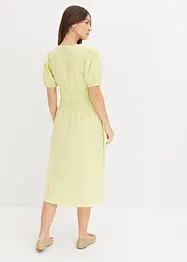 Robe midi à taille élastiquée, bonprix