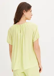 Blouse à effet froissé texturé, bonprix