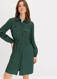 Robe-chemise en matière fine, bonprix