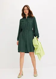Robe-chemise en matière fine, bonprix