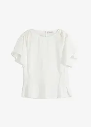Top blouse en douce viscose mélangée, bonprix