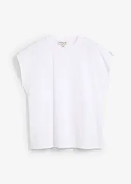 T-shirt boxy avec détail sur les manches, bonprix