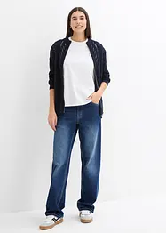 T-shirt boxy avec détail sur les manches, bonprix