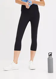 Legging de sport confortable, longueur corsaire, avec poche pour le portable, séchage rapide, bonprix