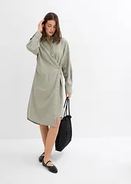 Robe-chemise asymétrique, bonprix
