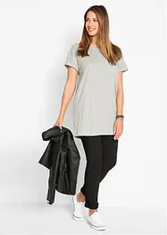 T-shirt long et boxy à manches courtes, bonprix