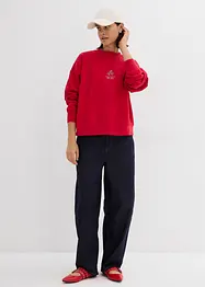 Sweat oversize 100% coton, bonprix