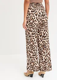 Pantalon fluide en satin brillant, bonprix