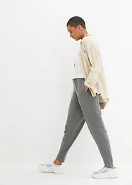 Lot de 2 pantalons en viscose avec taille confortable, bonprix