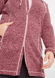Veste longue polaire, bonprix