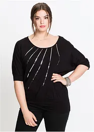 T-shirt fluide en viscose extensible, bonprix