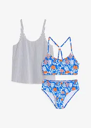 Tankini et haut de bikini (ens. 3 pces), bonprix