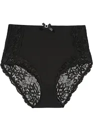 Slip taille haute avec dentelle, bonprix