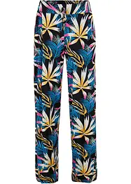 Pantalon palazzo en jersey doux, bonprix