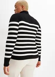 Pull col roulé en viscose mélangée, bonprix