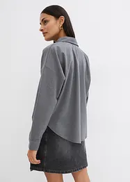 Chemisier oversize réversible en viscose mélangée, bonprix