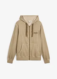 Sweat zippé à capuche, bonprix