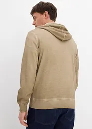 Sweat zippé à capuche, bonprix