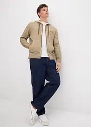 Sweat zippé à capuche, bonprix