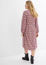 Robe en jersey de coton, longueur midi, bonprix