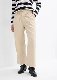 Pantalon raccourci en twill, bonprix