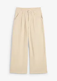 Pantalon raccourci en twill, bonprix