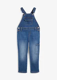 Salopette en jean extensible, Regular Fit, bonprix