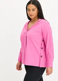 Tunique en popeline avec boutons, bonprix