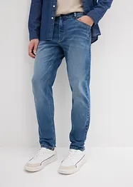 Jean extensible décontracté, en denim lourd, Tapered, bonprix