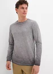 Lot de 2 T-shirts manches longues, bonprix