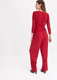Combinaison à manches 3/4 et ceinture, bonprix