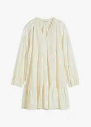 Robe avec fleurs appliquées, bonprix